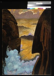 Vorhor, Yeşil Dalga (tuval üzerine yumurta tempera)