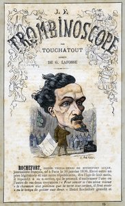 Victor Henri ROCHEFORT (1831-1913), Touchatout (1835-1910) monografi N. 15, Imprimerie Vallee, Paris, ottobre 1871 olarak bilinen Leon-Charles Bienvenu