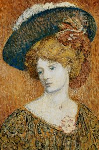 şapkalı kadın; Femme au Chapeau - Şapkalı Kadın,