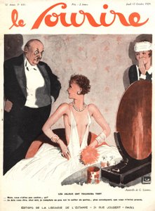 'Le Sourire' ön kapağı, Ekim 1929 (renkli taş baskı)