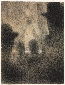 Kafe-konser, 1887-1888. by Georges Seurat