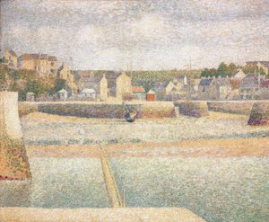 Düşük gelgitte Porten-Bessin