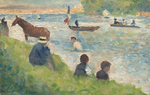 At ve Tekneler ("Asnières