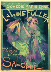 Loie Fuller, Salome rolünde, 1895.