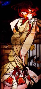 kadın figürü by Georges de Feure
