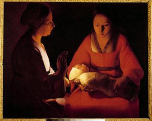 Yeni Doğan Çocuk (Yeni Doğan Çocuk). Georges De La Tour