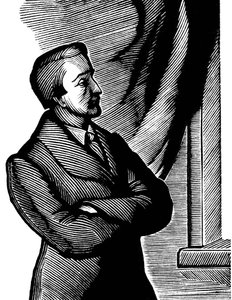Heinrich Heine, 19. yüzyıl Alman şairi, 1934. by Georgi Yecheistov