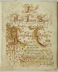 Başlıksız [Auld Lang Syne için], 185568. by Georgina Cowper