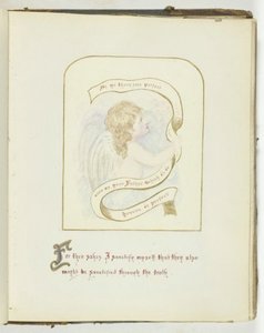 İsimsiz [dini metinli melek yüzlü], 185568. by Georgina Cowper