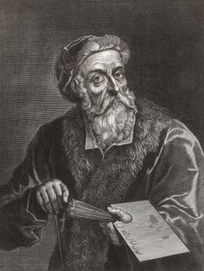 Titian. Vesika. (Yazdır) by Gerard (after) Edelinck