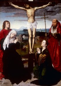Çarmıha germe, 16. yüzyılın başlarında by Gerard David