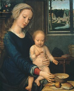 Süt Çorbalı Madonna ve Çocuk, 1510-1515