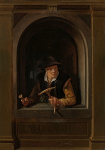 Bir Balıkçının Karısı by Gerrit Dou