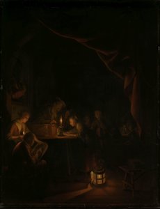 Gece Okulu by Gerrit Dou