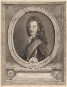 James III, Galler Prensi by Gerard Edelinck after François de Troy