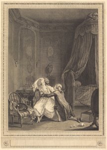 Geç tövbe by Gerard Rene Le Vilain after Nicolas Lavreince