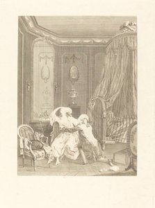 Geç tövbe by Gerard Rene Le Vilain after Nicolas Lavreince
