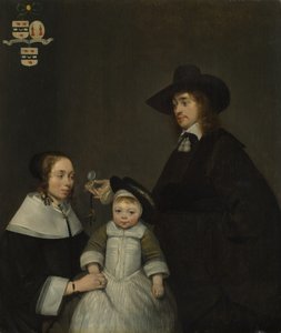Van Moerkerken Ailesi, yaklaşık 1653-54.