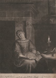 Oturmuş Uyuyan Terzi by Gerard Valk