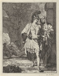 Aeneas en de Sibil van Cumae by Gerard de Lairesse