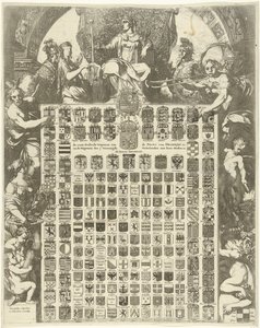 Alegorik bir çerçevede Prens William III