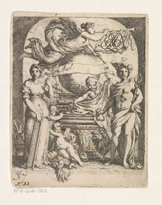 Merkür ve Dokuma Sanatı by Gerard de Lairesse