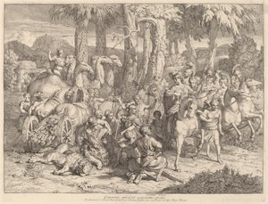 Aslan Avında Semiramis by Gerard de Lairesse