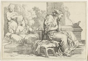 Sessizlik ve Konuşkanlık by Gerard de Lairesse
