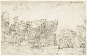 Tiber, Roma üzerinde Ponte Rotto