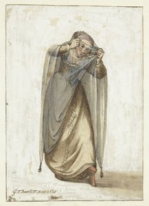 Venedik fahişesi by Gerard ter Borch (I)