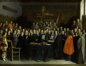 Münster Antlaşmasının Onaylanması 1648