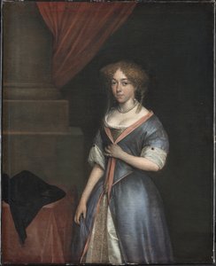Bir Bayan Portresi by Gerard ter Borch