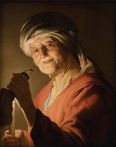 Yaşlı bir kadın