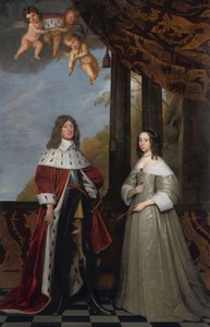 Friedrich Wilhelm (1620-88), Brandenburg Seçmeni ve Karısı Louise Henriette (1627-67), Orange-Nassau Kontesi