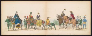 Leiden öğrencilerinin maskeli balosu, 1855 (levha 10) Leiden öğrenci birliklerinin üyeleri tarafından 12 Haziran 1855