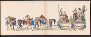 Leiden Öğrencilerinin Maskeli Balosu, 1870 (levha 15) Leiden öğrenci birliği üyeleri tarafından 7 Haziran 1870