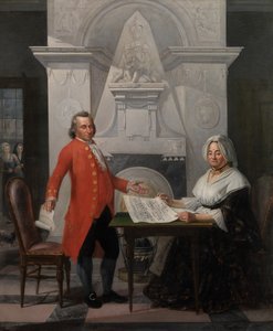 De San Ailesinin Jübile Portresi (tuval üzerine yağlıboya) by Gerardus de San