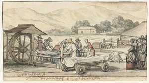 Haarlem yakınlarındaki Ağartma Tarlaları by Gerbrand van den Eeckhout