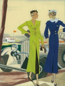 Kadın modası 1932 / kabanlar / Gerd Hartung