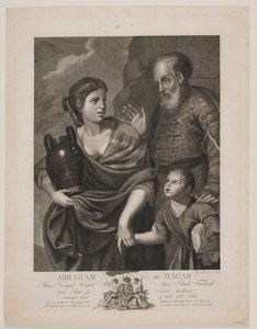 İbrahim ve Hacer by Gerhard Ludvig Lahde