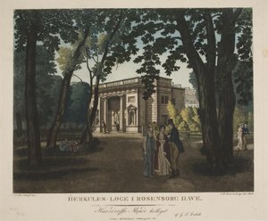 Rosenborg bahçesindeki Herkül köşkü by Gerhard Ludvig Lahde