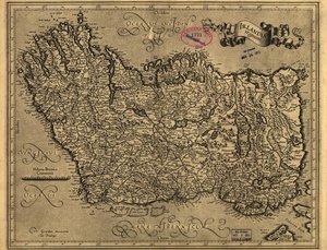 Irlandiae regnum. LOC 99446223 by Gerhard Mercator