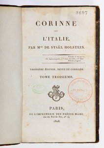 Corinne ou lItalie