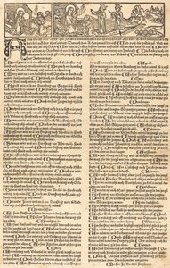 Doğuş ve Tapınma ile Takvim by German 15th Century