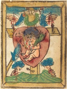 Kutsal Kalpteki Mesih Çocuk by German 15th Century
