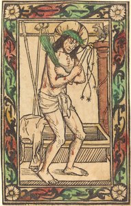 Hüzünlerin Adamı Olarak İsa by German 15th Century