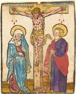 İsa çarmıhta by German 15th Century