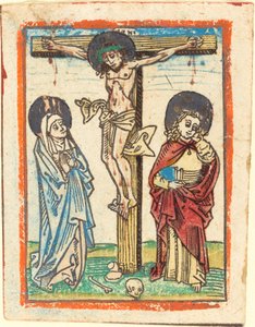 İsa çarmıhta by German 15th Century