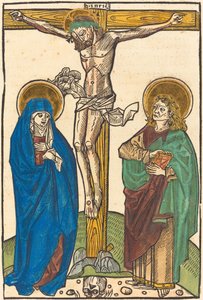 İsa çarmıhta by German 15th Century