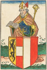 Schaumberg Friedrich Kontu - Salzburg Piskoposu by German 15th Century